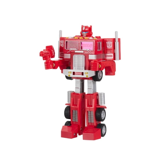 Supreme Transformers G1 Optimus Prime Figure, from StockX