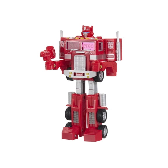 Supreme Transformers G1 Optimus Prime Figure, from StockX