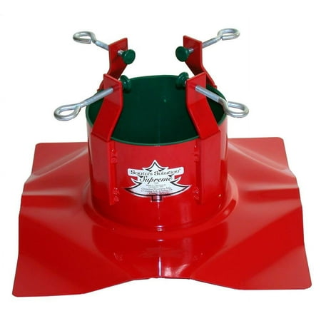 Santa'S Solution Supreme Christmas Tree Stand For Live Christmas Trees Up To 10 Feet Tall