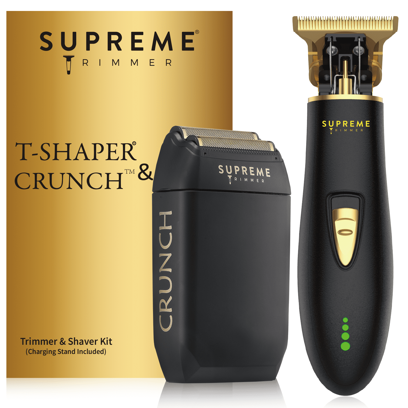 Supreme Trimmer 2-in-1 Hair Trimmer & Men's Foil Shaver, Electric Razor  Barber Haircut Kit Mens Beard Trimmer ST5220 & STF602