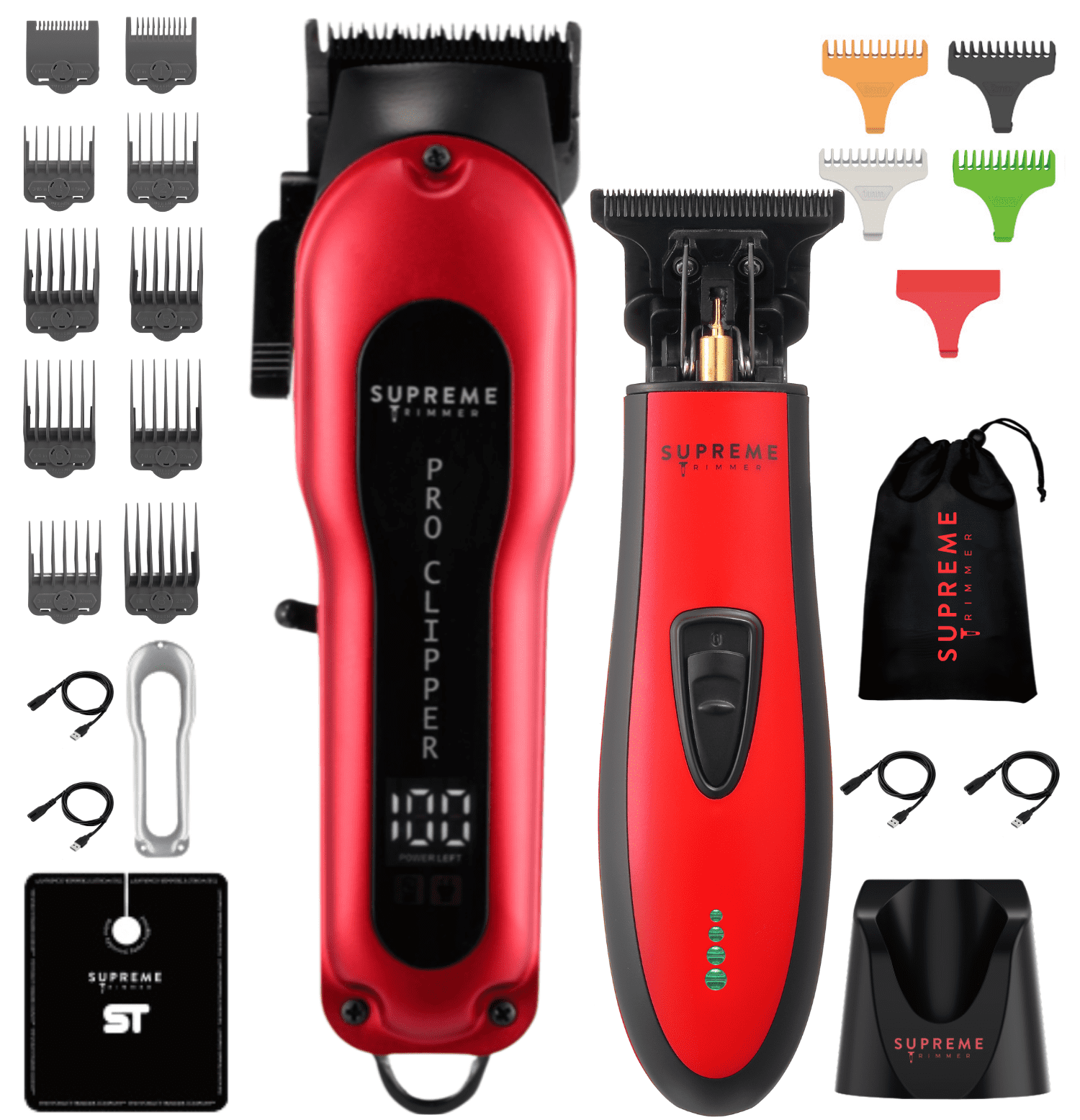 ◉2点セット‼️ TRIMMERS USA製　MOTOSCAPER Supreme Trimmer Pro Clipper & T-Shaper Combo | ST5200 Beard
