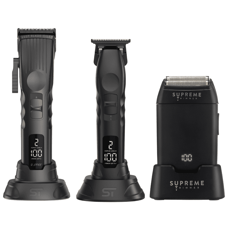 Supreme Trimmer 3-in-1 Barber Bundle | 2Spee Clipper, 2Spee