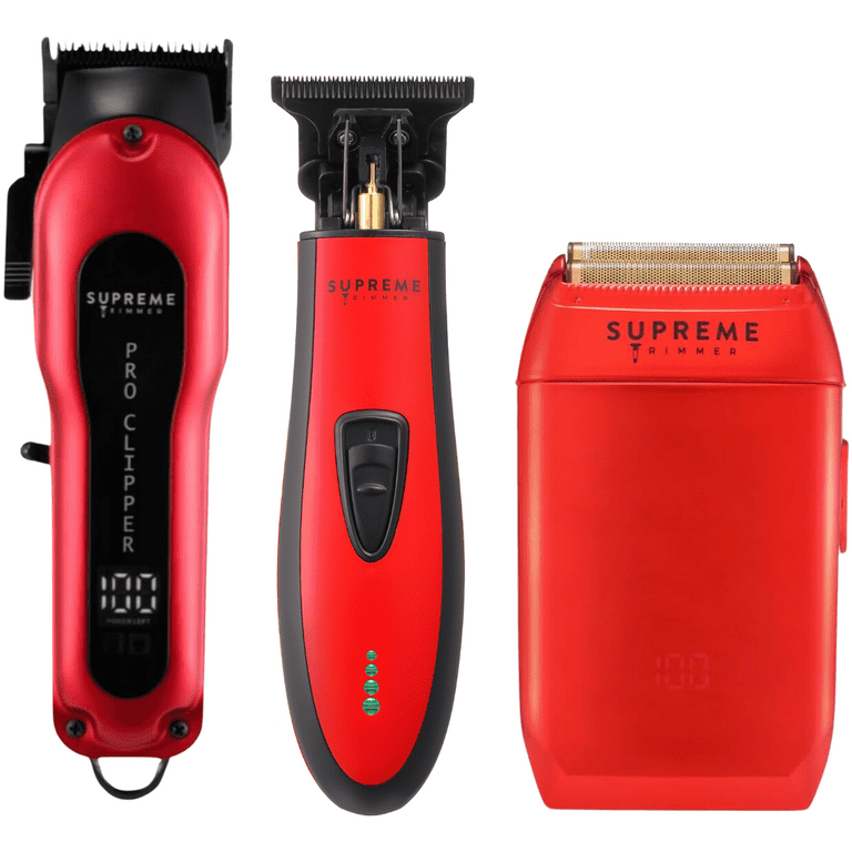 Men Pro Hair Cutting Clipper Kit Haircut Machine Beard Trimmer Barber Salon Set Men Pro Hair Cutting Clipper Kit Haircut Machine Beard Trimmer Barber Salon Set