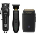 thumbnail image 1 of Supreme Trimmer 3-in-1 Barber Bundle | Pro Clipper Lite, T-Shaper Trimmer & Crunch Foil Shaver | Professional Beard Trimmer Men’s Hair Clipper Kit | Black, 1 of 9