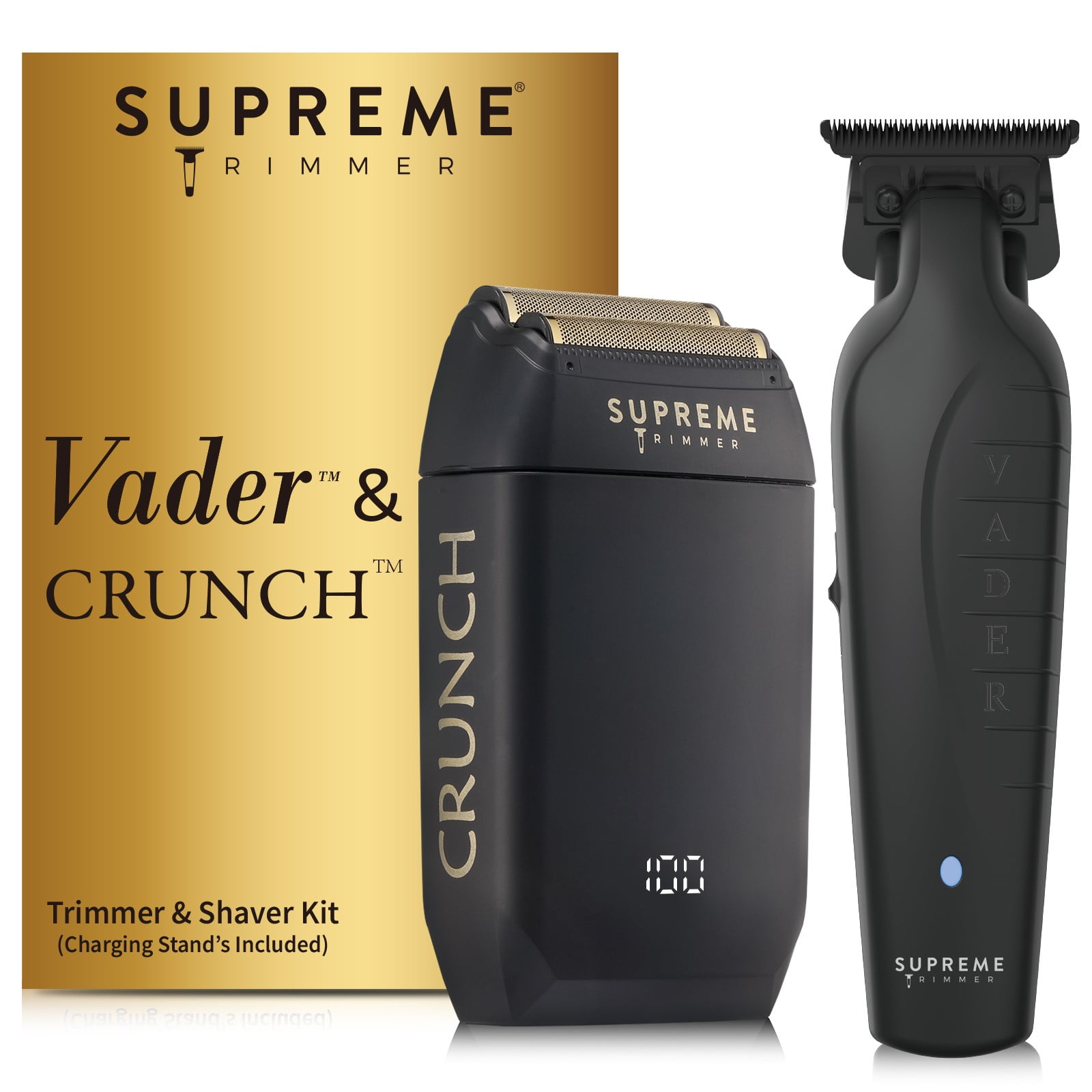 Supreme Trimmer Barber Haircut Kit Hair Trimmer & Men's Foil Shaver Professional Beard Trimmer