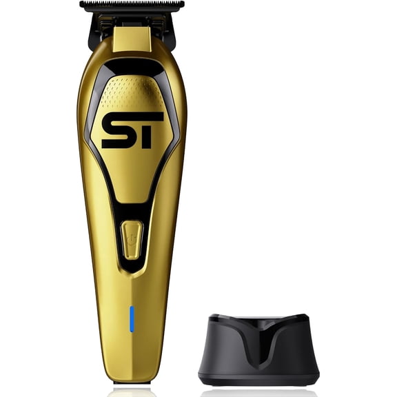 Supreme Trimmer Darkstar 72 Trimmer with Magnetic Vector Motor | 180 Min Run Time, 9000 RPM Barber Hair Trimmer | Low Noise, Professional Beard Trimmer DLC Blades | ST700 Gold