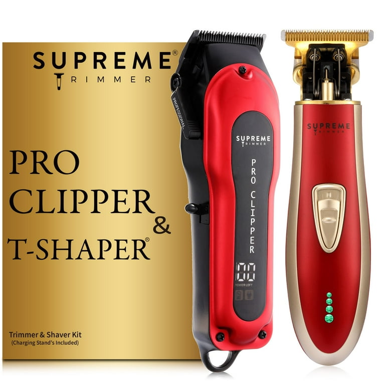 5 Star Cord/Cordless Shaver/Shaper - Red