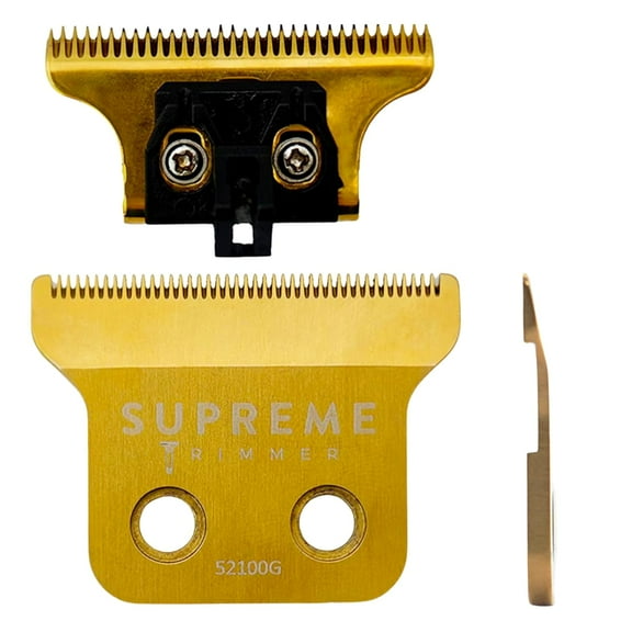 Supreme Trimmer Professional Adjustable Replacement Blade 52100G | Set for ST5200, ST5206, ST5210, T-Shaper | Gold