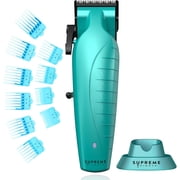 Supreme Trimmer Vader Clipper with DLC Taper Blade STC5098 | 210 Min Run Time 7500 RPM Hair Trimmer | Professional Brushless Motor Barber Clipper