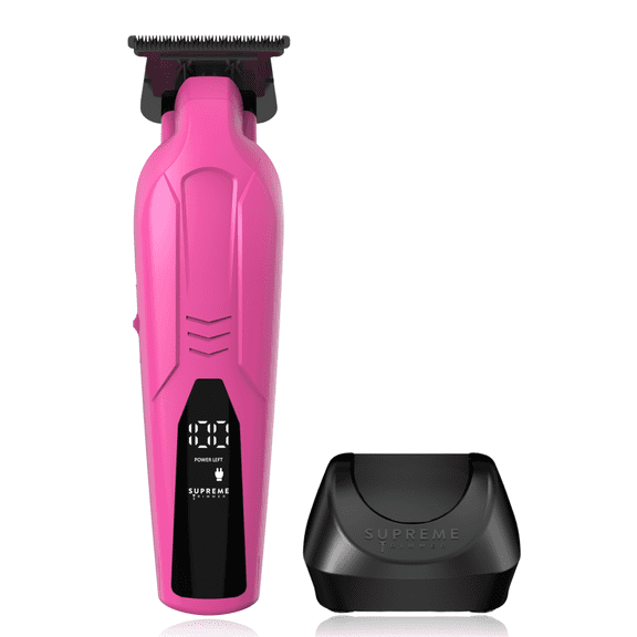 Supreme Trimmer Vader Lite ST3700 – Professional Cordless Barber Liner & Detailer | 120 Min Runtime, 7000 RPM Motor, Zero Gap DLC T-Blade, USB-C Fast Charging | Beard, Hair & Body