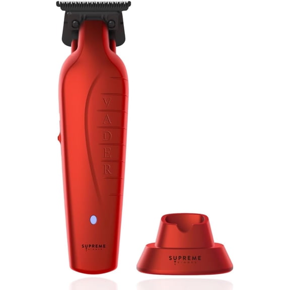 Supreme Trimmer Vader ST3778 – Professional Cordless Barber Liner & Detailer | 210 Min Runtime, 7000 RPM Motor, Zero Gap DLC T-Blade, USB-C Fast Charging | Beard, Hair & Body