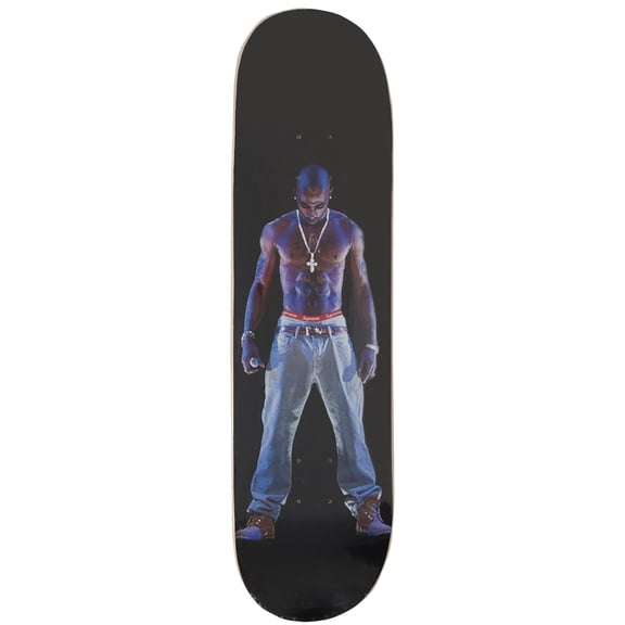 Supreme Tupac Hologram Skateboard Deck, from StockX