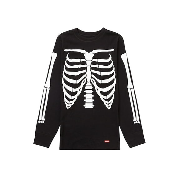 Supreme Unisex Hanes Bones Thermal Crew (1 Pack) Black, from StockX