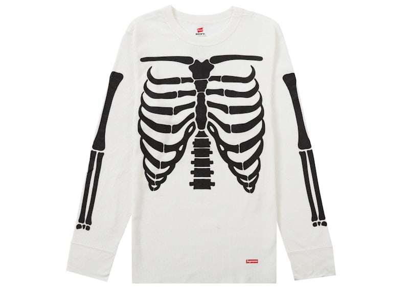 ナチュラル　Supreme x Hanes Bones Thermal Crew Supreme Unisex Hanes Bones Thermal Crew (1 Pack) Natural, from