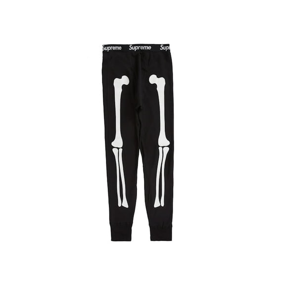 Supreme Unisex Hanes Bones Thermal Pant (1 Pack) Black, from StockX