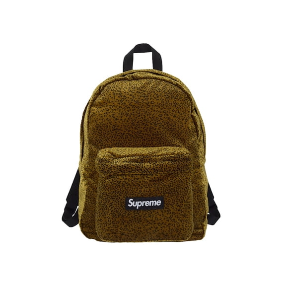 Supreme Velvet Backpack, from StockX