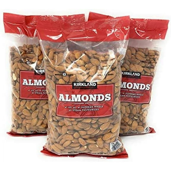 Supreme Whole Almonds, 3 Pack (3 Pounds)