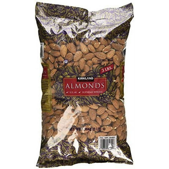 Supreme Whole Almonds, 3 Pound