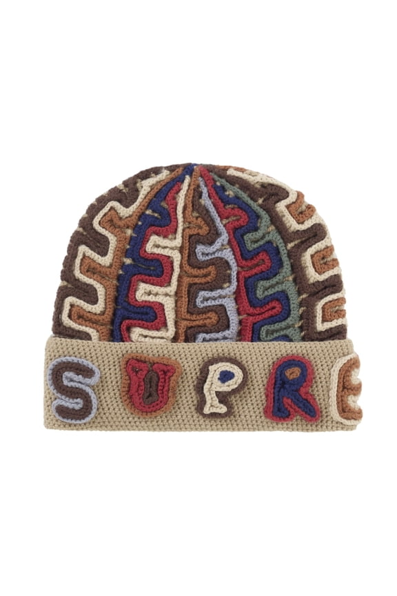 Yarn Applique Beanie, from StockX