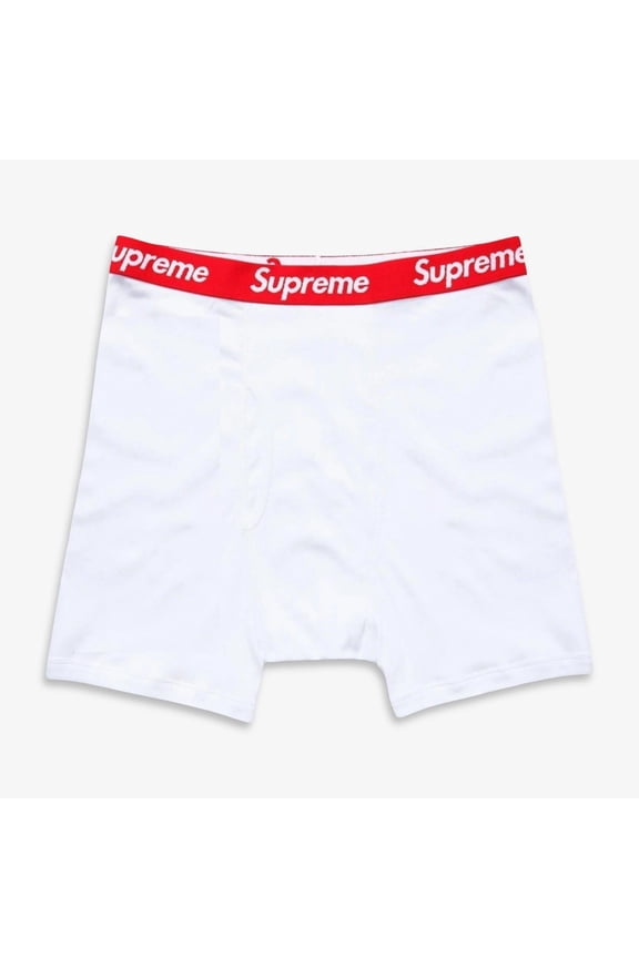 x Hanes Boxer Brief (1 Single Boxer Brief) White