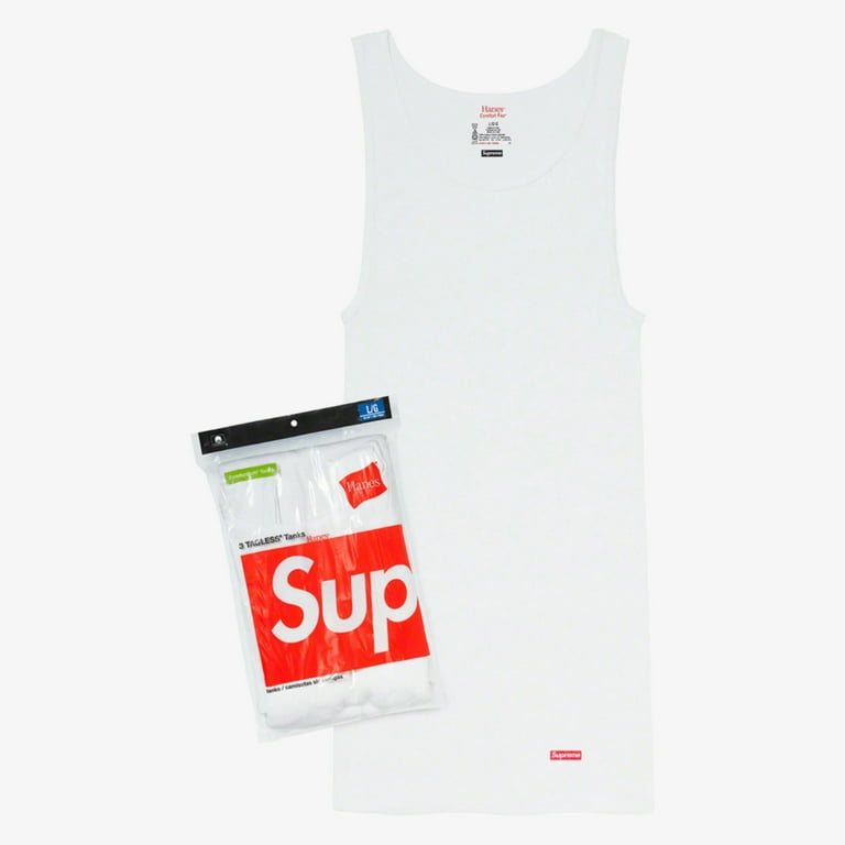 Supreme shirt hanes cheap