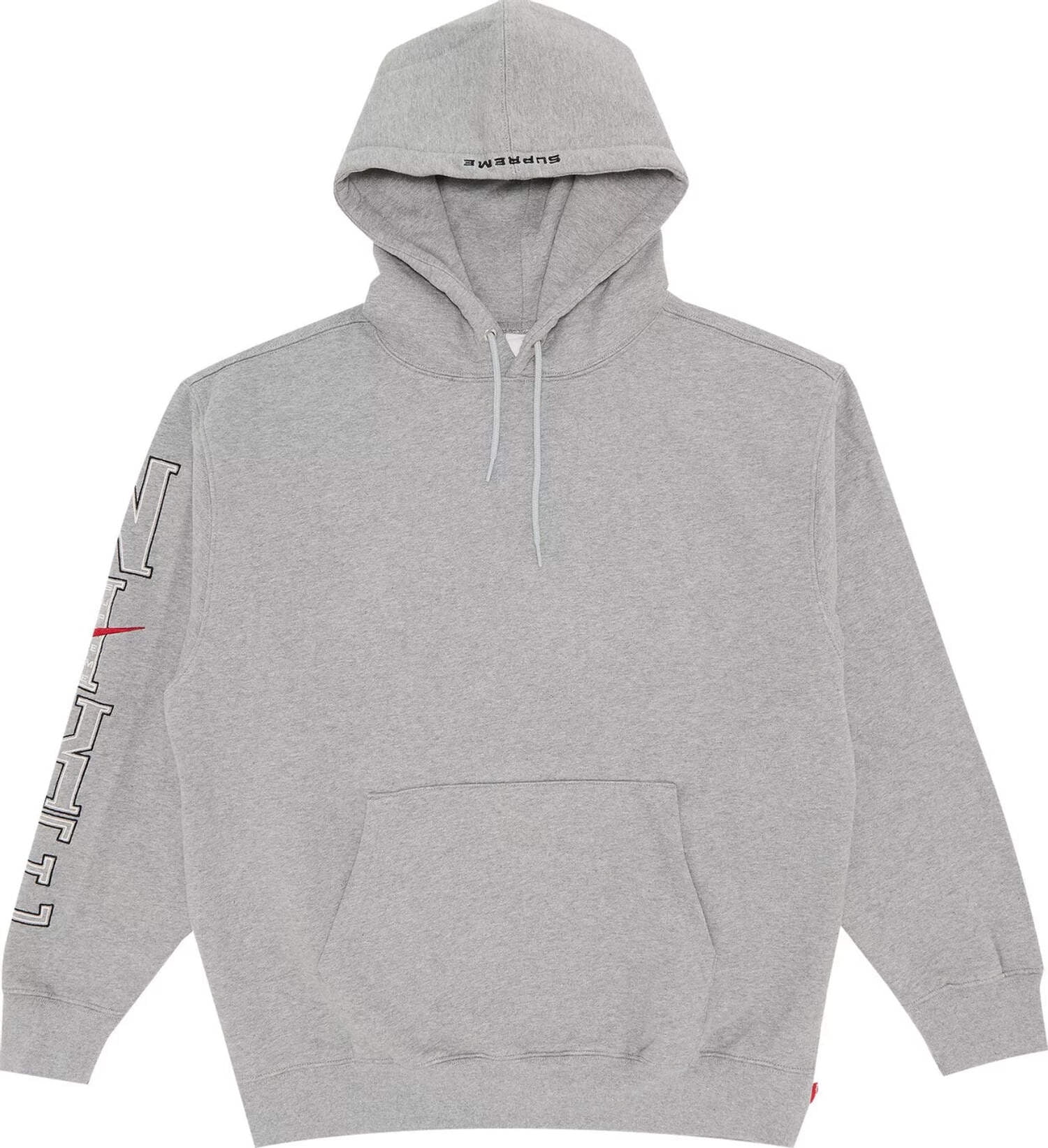 Supreme x Nike Hooded Sweatshirt 'Heather Grey' - Walmart.com