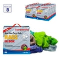 thumbnail image 1 of SupremePlus New Assorted Colors Terry Cloth Cleaning Rags 5 lbs Compressed Box of Rags Cotton Dust Cloths Value Pack, Multicolor, 160 Count, 8 Pack, 1 of 8