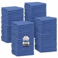 thumbnail image 1 of SupremePlus Shop Towels 100 Pack Blue, 13 x 14 Inch, Heavy Duty Cotton Cleaning Towels for Industrial, Home, Automotive, Painting, and Shop Use, 1 of 8