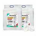 thumbnail image 1 of SupremePlus Sheeting Cleaning Rags 25 lbs Bag of Rags Commercial Lint-Free Multipurpose Cotton Dust Cloths Value Pack, White, 450 Count, 2 Pack, 1 of 8