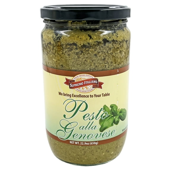 Supremo Italiano Alla Genovese Pesto Sauce, 22.9 ounce, pack of 6