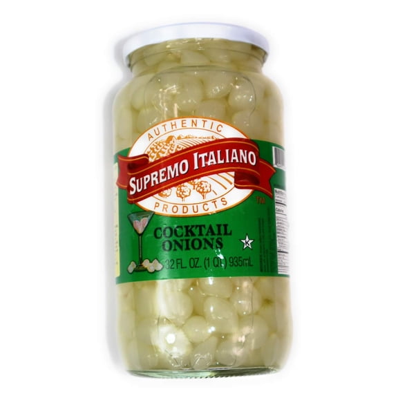 Supremo Italiano: Cocktail Onions 32 Oz.