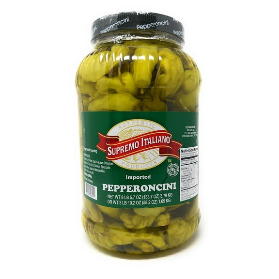 Supremo Italiano Pepperoncini, 1 Gallon