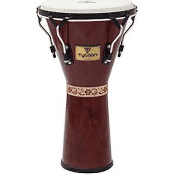 Supremo Series Mahogany Finish Djembe