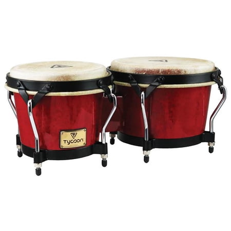 Supremo Series Red Finish Bongos 7? & 8-1/2?