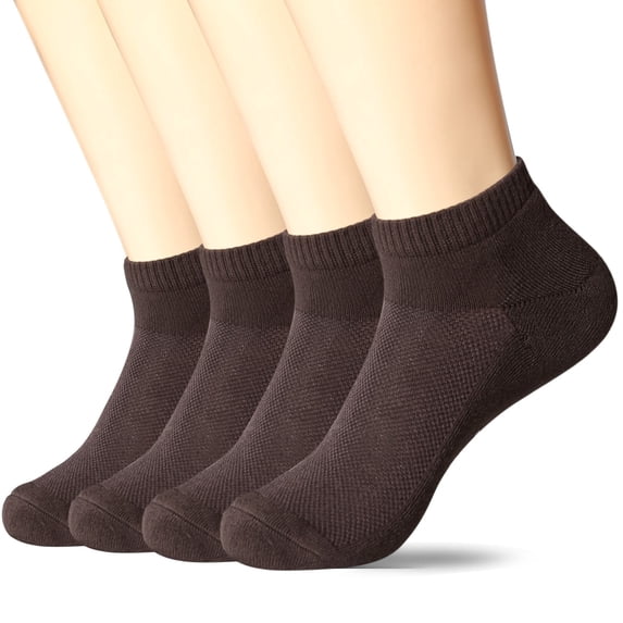 Athlemo 6 Pairs Men's Low Cut Athletic Socks Ankle Sport Socks for Running Daily Wear
