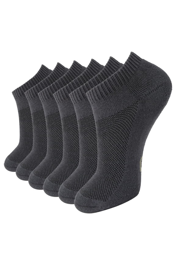 6 Pairs Men's Low Cut Athletic Socks Ankle Sport Socks for Running Daily Wear