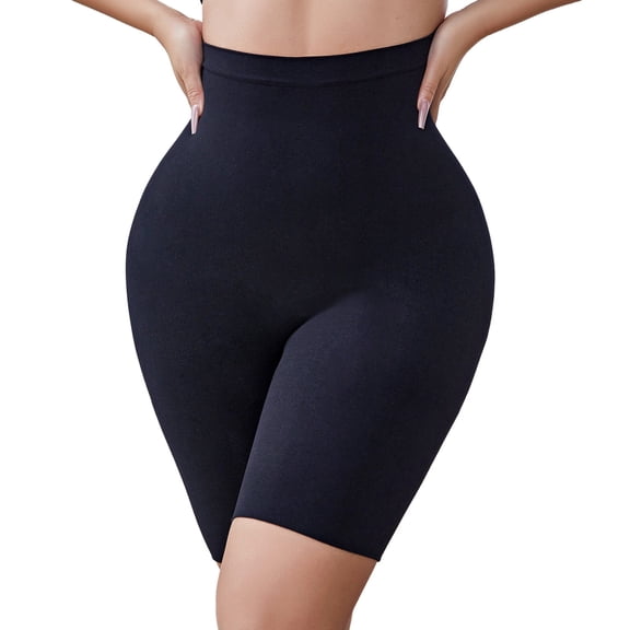 Suprenx High Waisted Tummy Control Shaping Shorts for Women Seamless Thigh Slimmer Shapewear Under Dresses