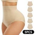 thumbnail image 1 of Athlemo Seamless High Waisted Underwear for Women - Invisible & Comfortable Everyday Panty 3/5 PCS, 1 of 2