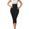 thumbnail image 1 of Athlemo Shapewear for Women Capris Leggings Tummy Control High Waist Shaper Butt Lifting, 1 of 7