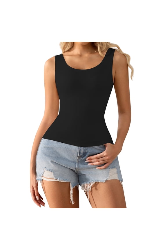 Women Shapewear Tummy Control Tank Top Compression Slimming Body Shaper Camisole