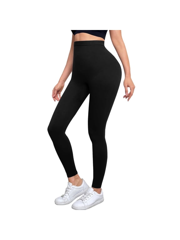 Women's High Waist Shapewear Compression Legging Slimming Tummy Control Leg Shaper