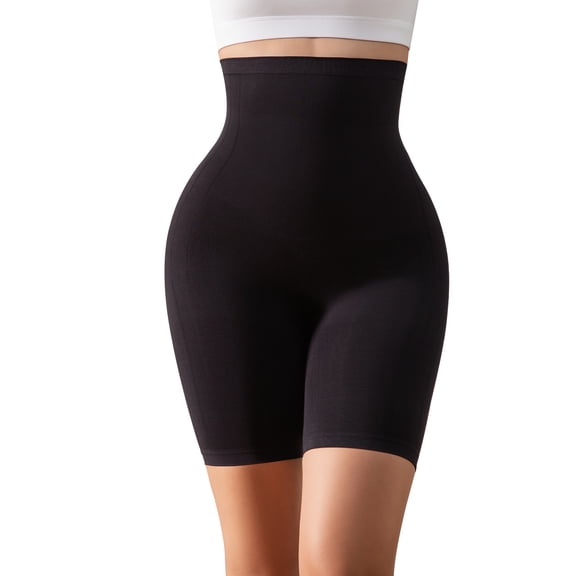 Athlemo Women's High Waist Tummy Control Shapewear Slimming Smooth Slip Short Pants Body Shaper
