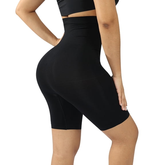 Athlemo Women's High Waisted Shaper Shorts Tummy Control Thigh Slimmer Butt Lifting