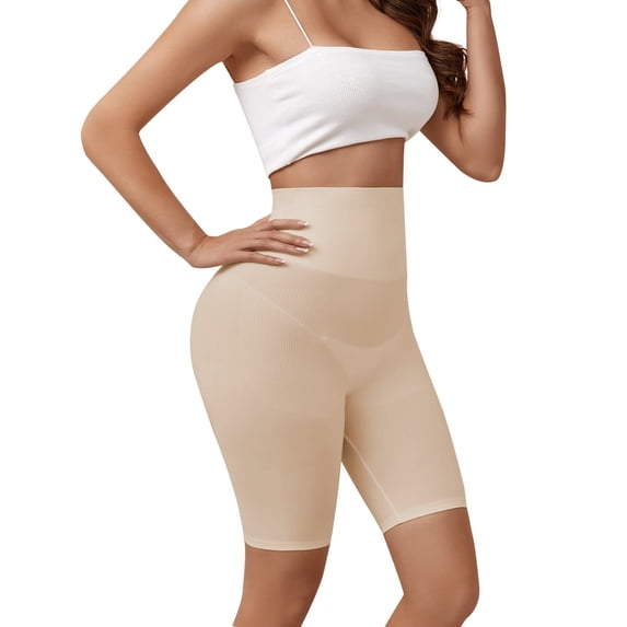 Athlemo Women'sTummy Control Butt Lifter Shorts High Waisted Shapewear Thigh Slimmer
