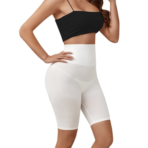 Athlemo Women'sTummy Control Butt Lifter Shorts High Waisted Shapewear Thigh Slimmer