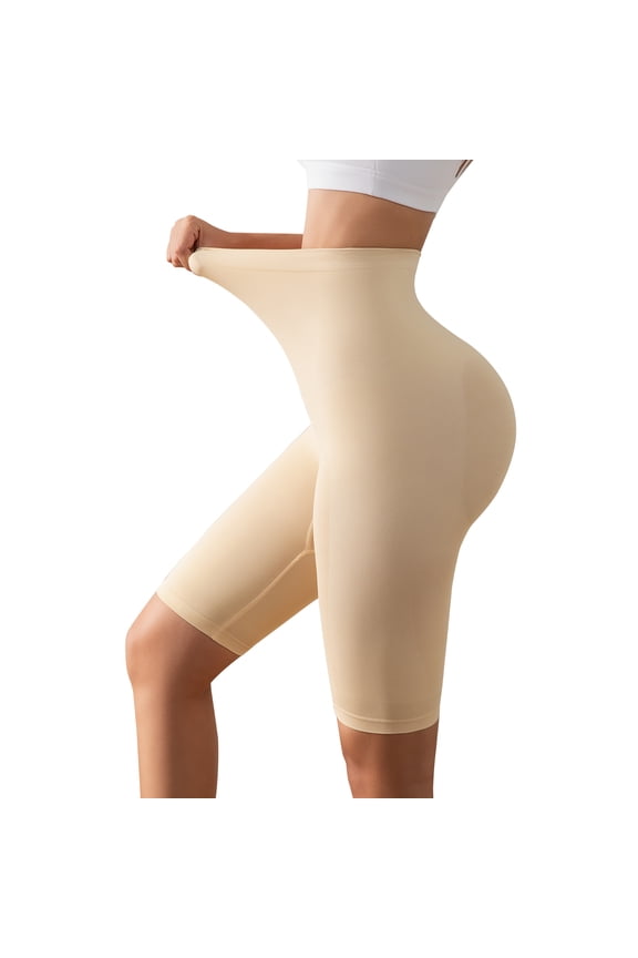 Womens High Waist Body Shaper Tummy Control Short Pants Thigh Slimmer Shapewear