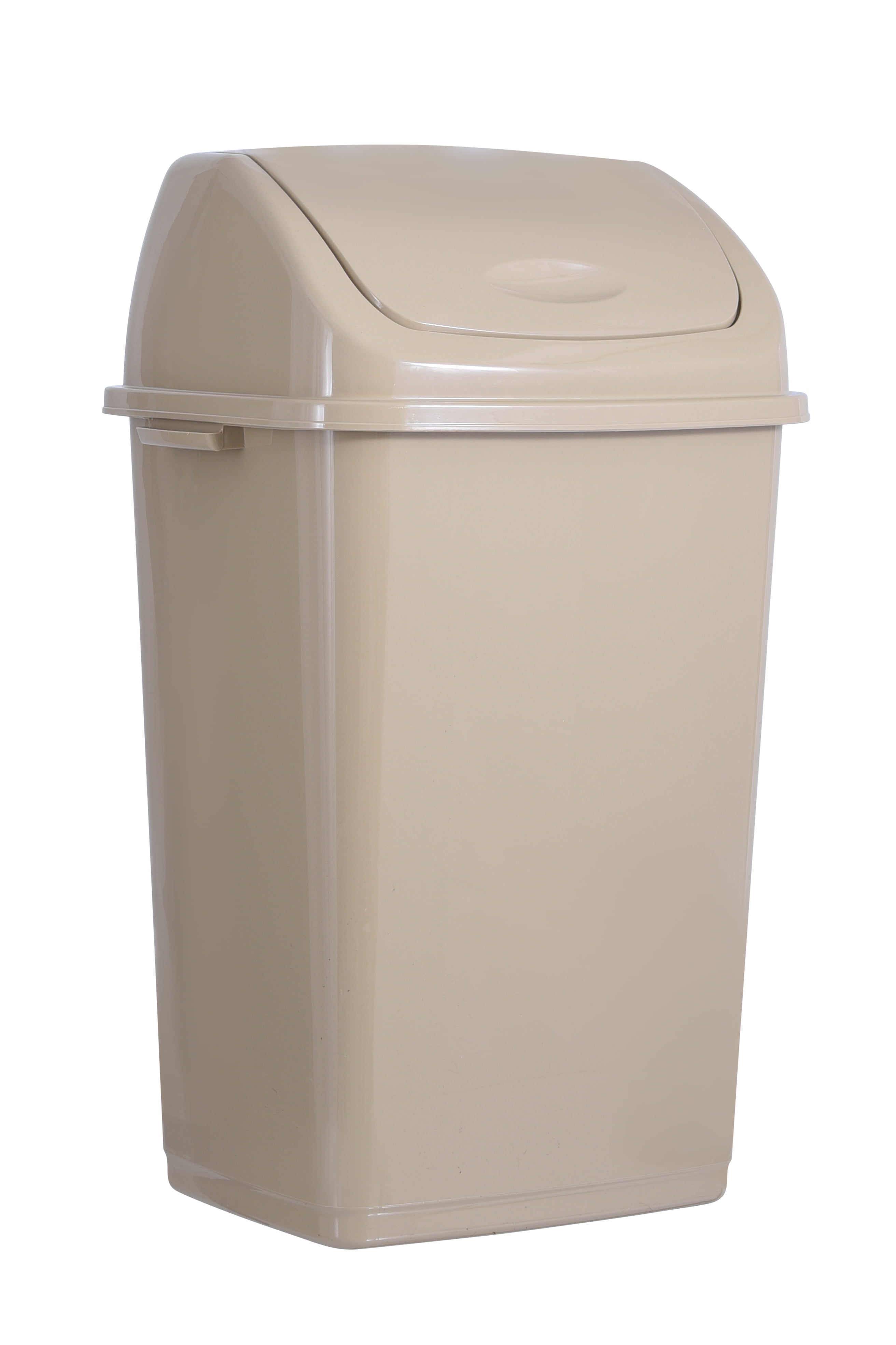 Suprio Large 13 gal Kitchen Swing Lid Garbage Can, Durable Plastic