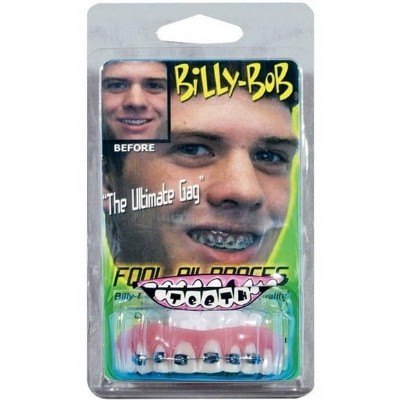 SupriseItsMe Fool All Braces Fake Teeth, Multicolor