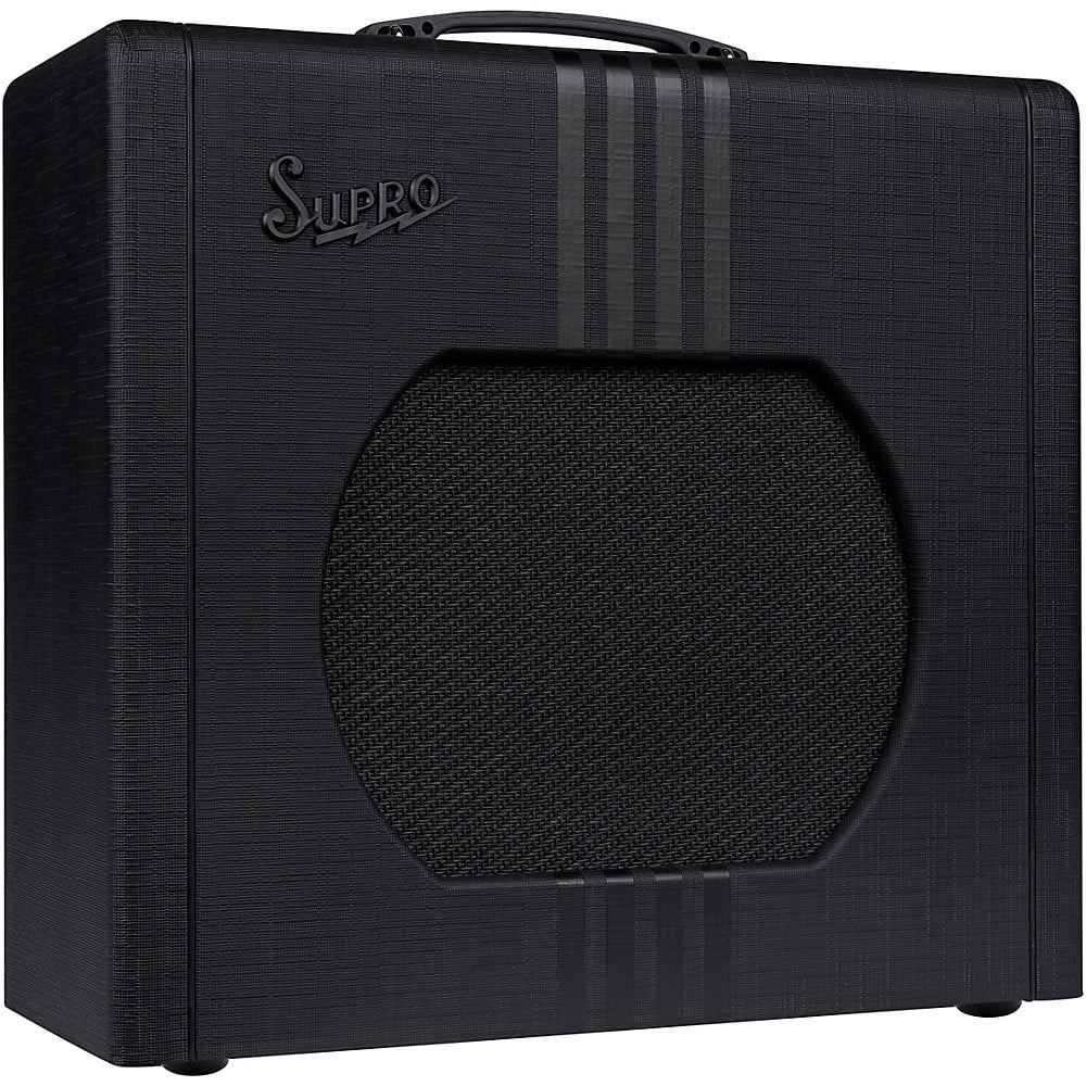 Supro Delta King 12 15W 1x12 Tube Guitar Amp - Black