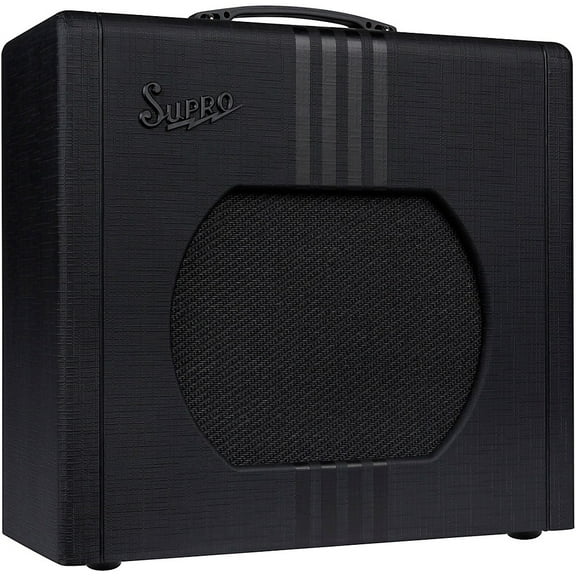 Supro Delta King 12 15W 1x12 Tube Guitar Amp Black
